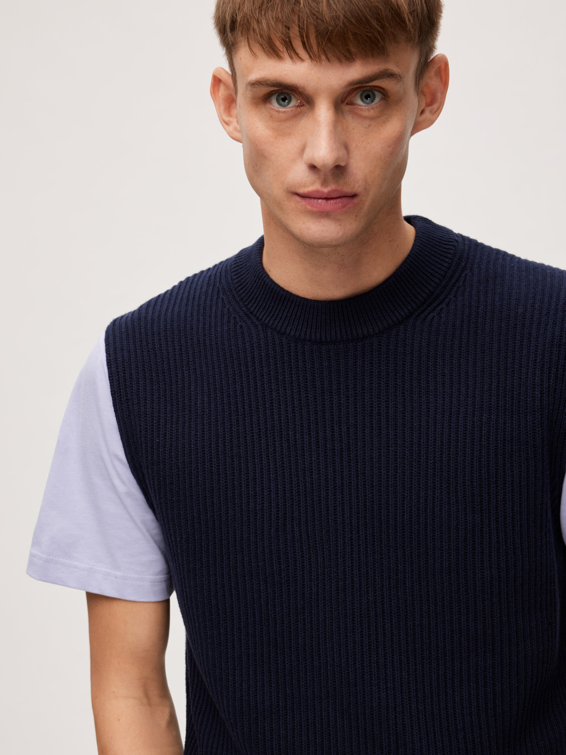 SLHJOEN Pullover - Sky Captain