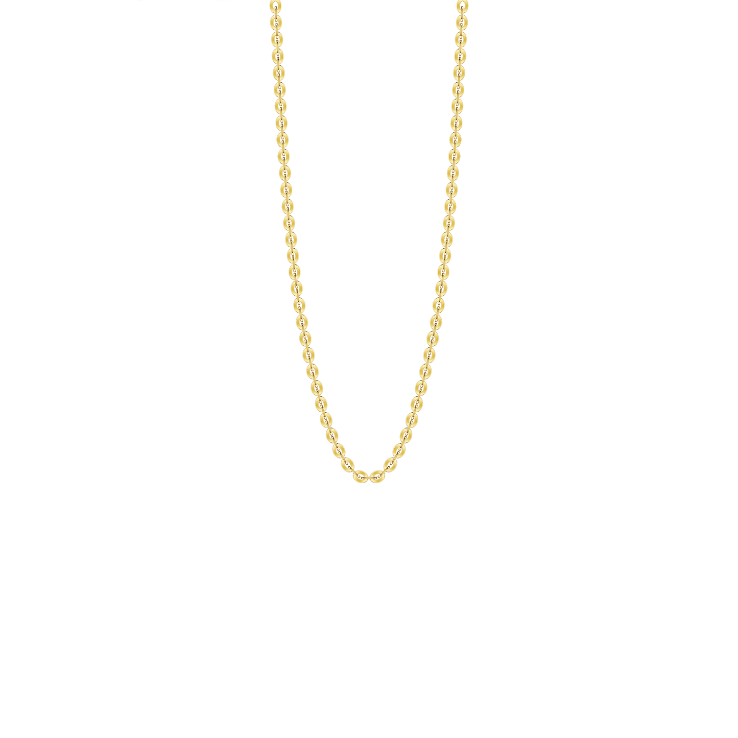 ID Fine Hammered Necklace