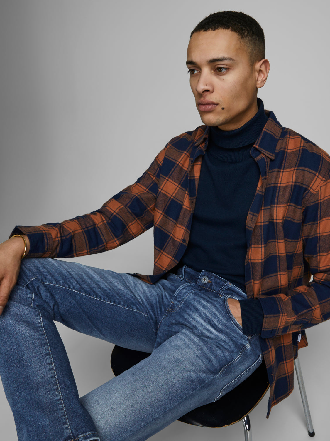 JJIGLENN Jeans - blue denim