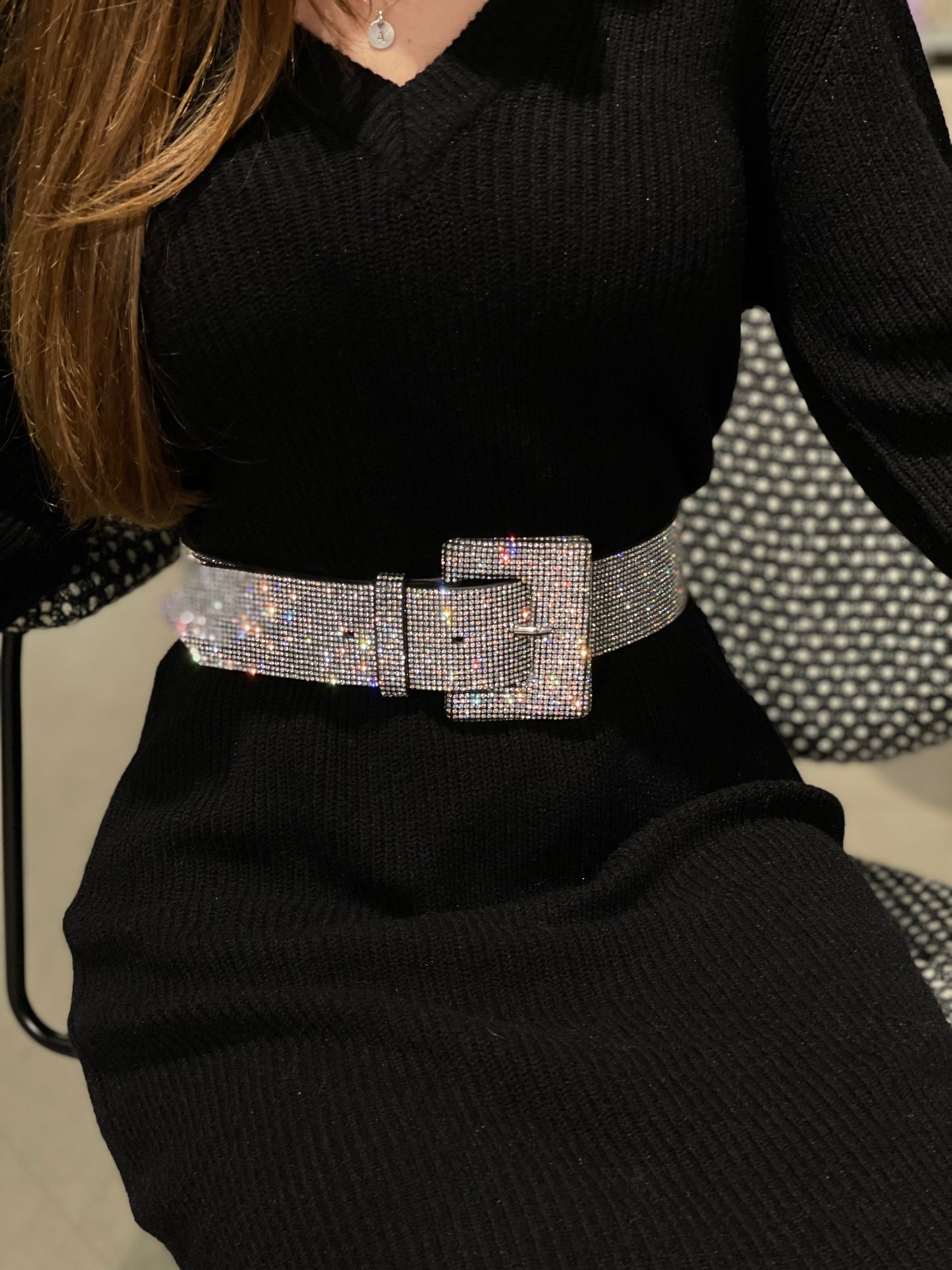 PCMARTINE Belt - Silver Colour
