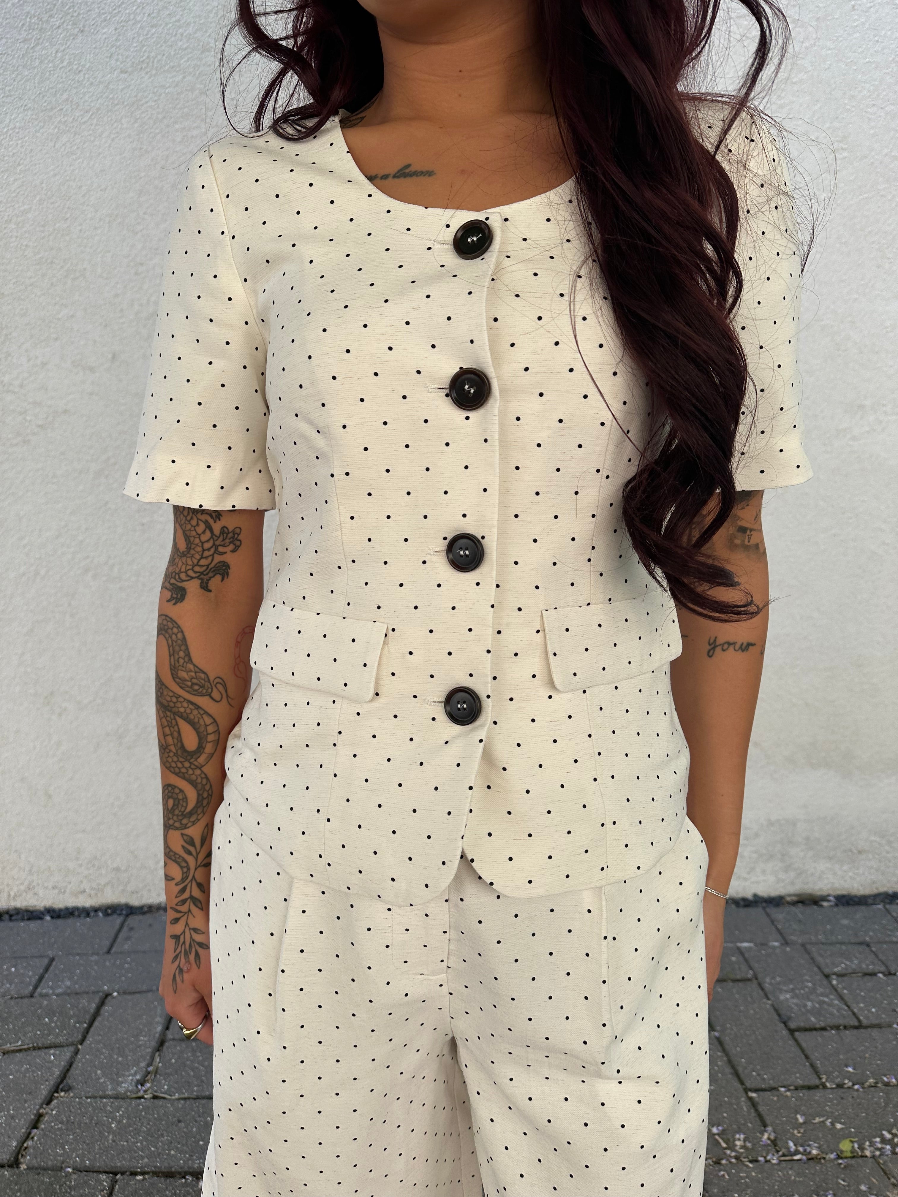 YASDOTLY Blazer - Star White