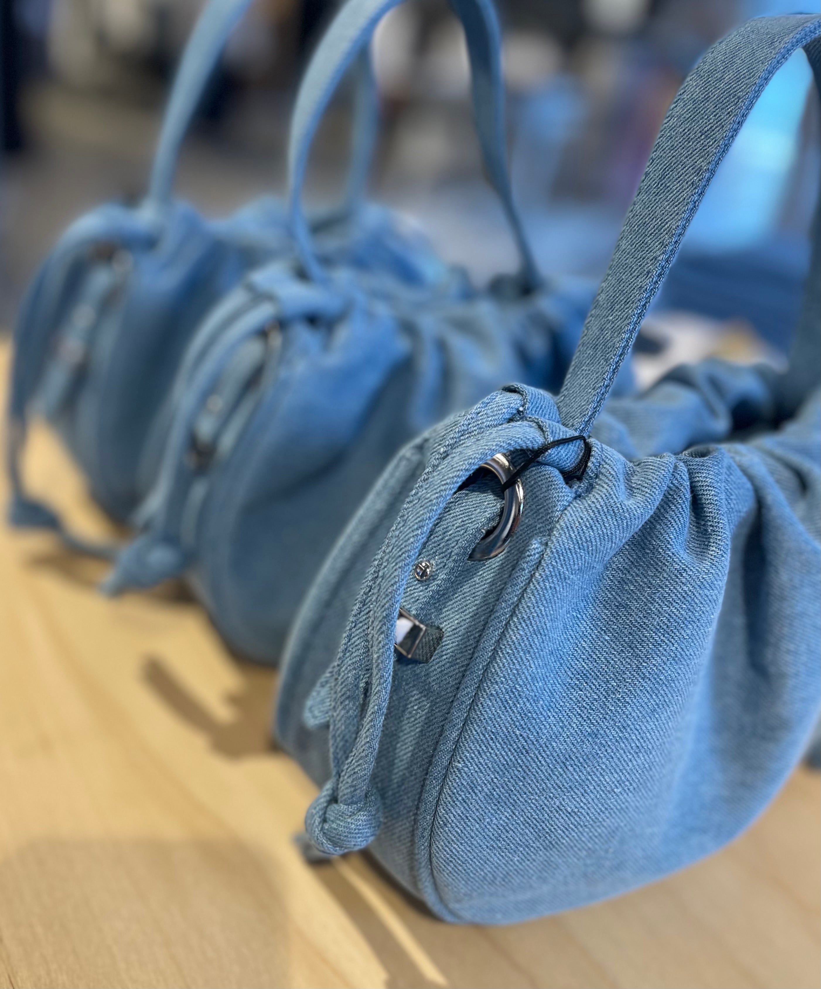 PCBALLOON Bag - Light Blue Denim