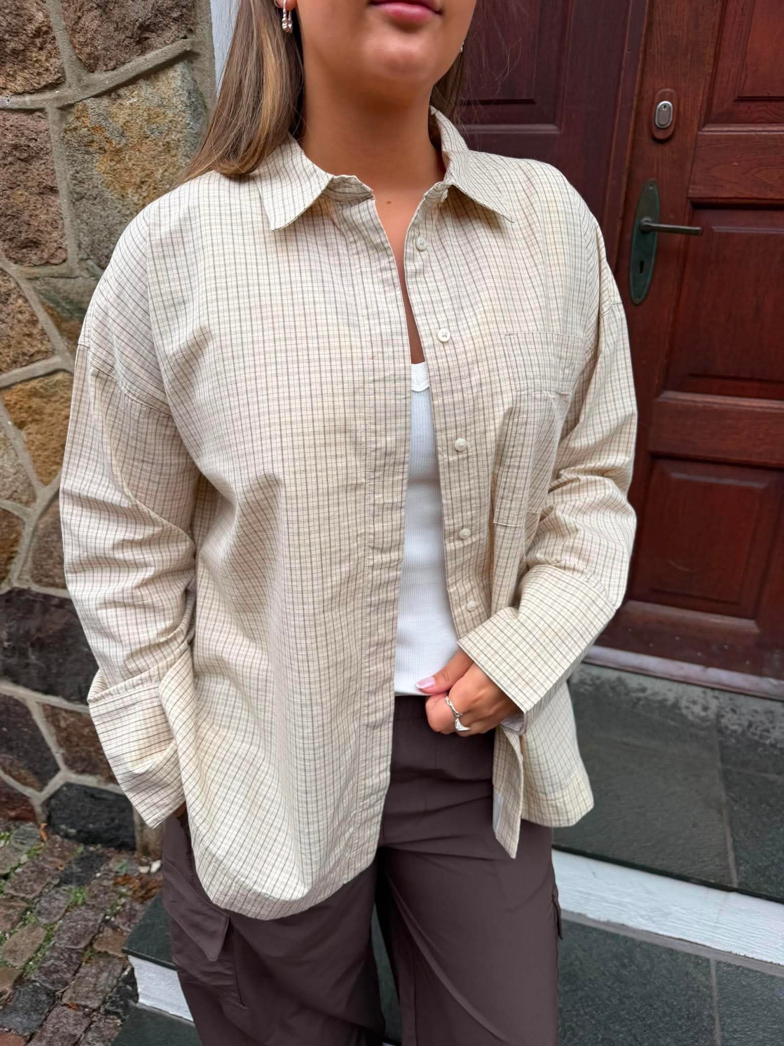 ROUINGRID Shirt - Cloud Dancer