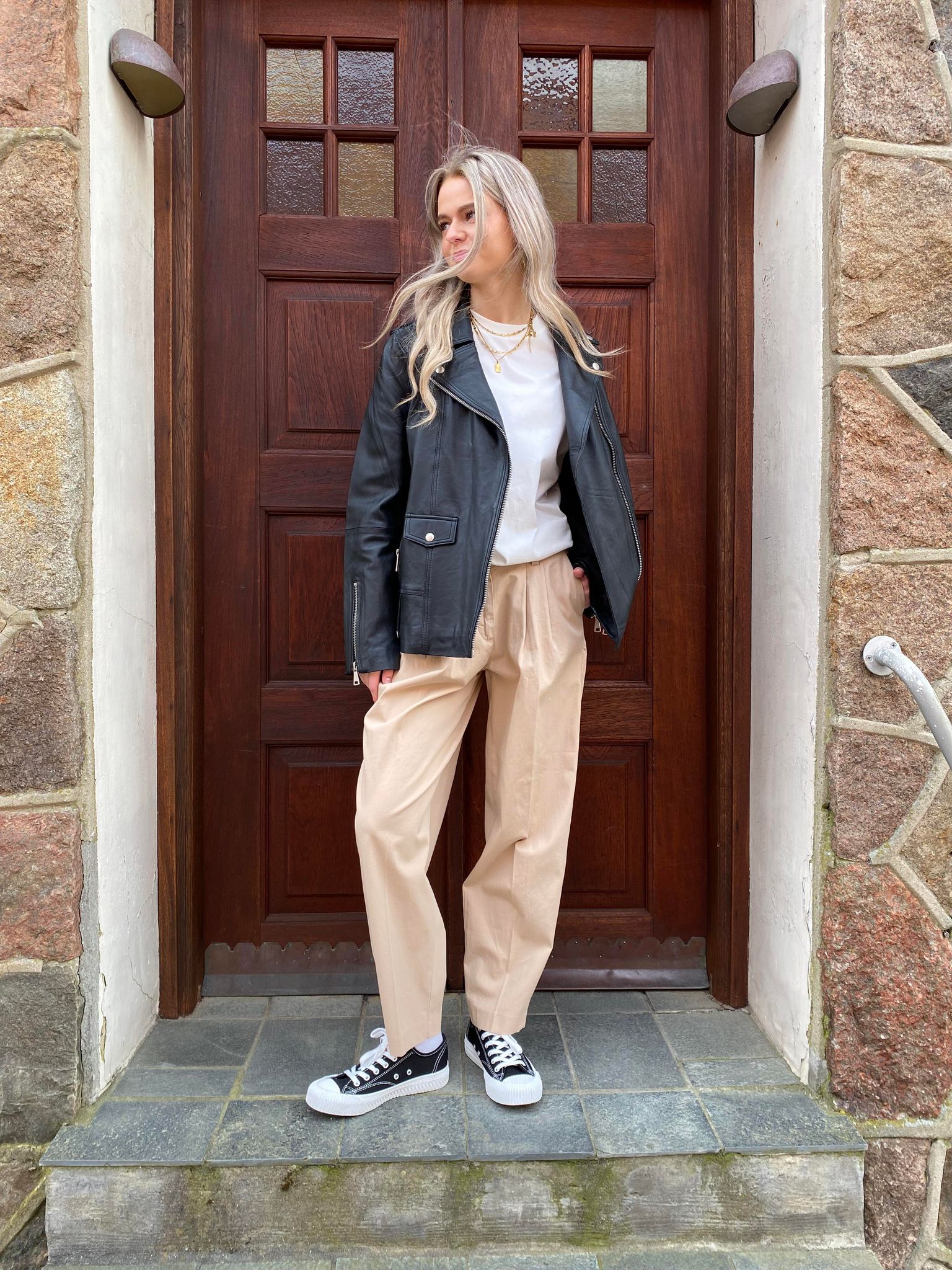 SLFBENEDICTE Pants - Humus