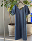 PCAMAG Dress - Medium Blue Denim