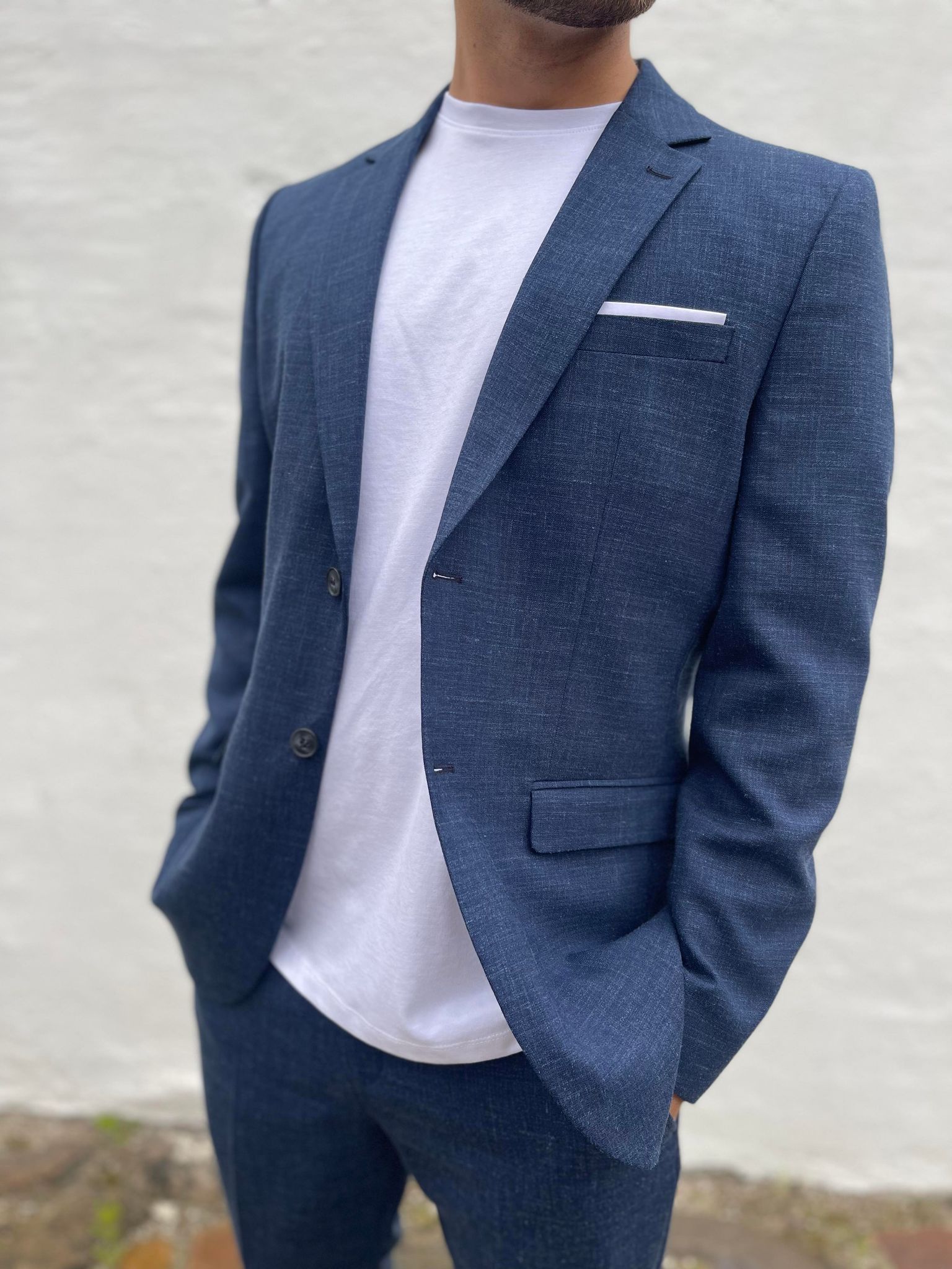 SLHSLIM-OASIS Blazer - Dark Navy