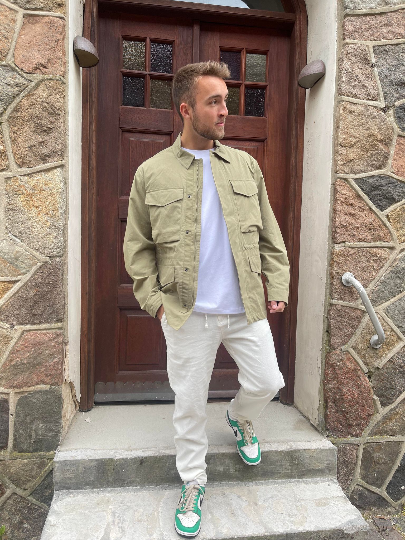 JPRCCFELIX Jacket - Aloe