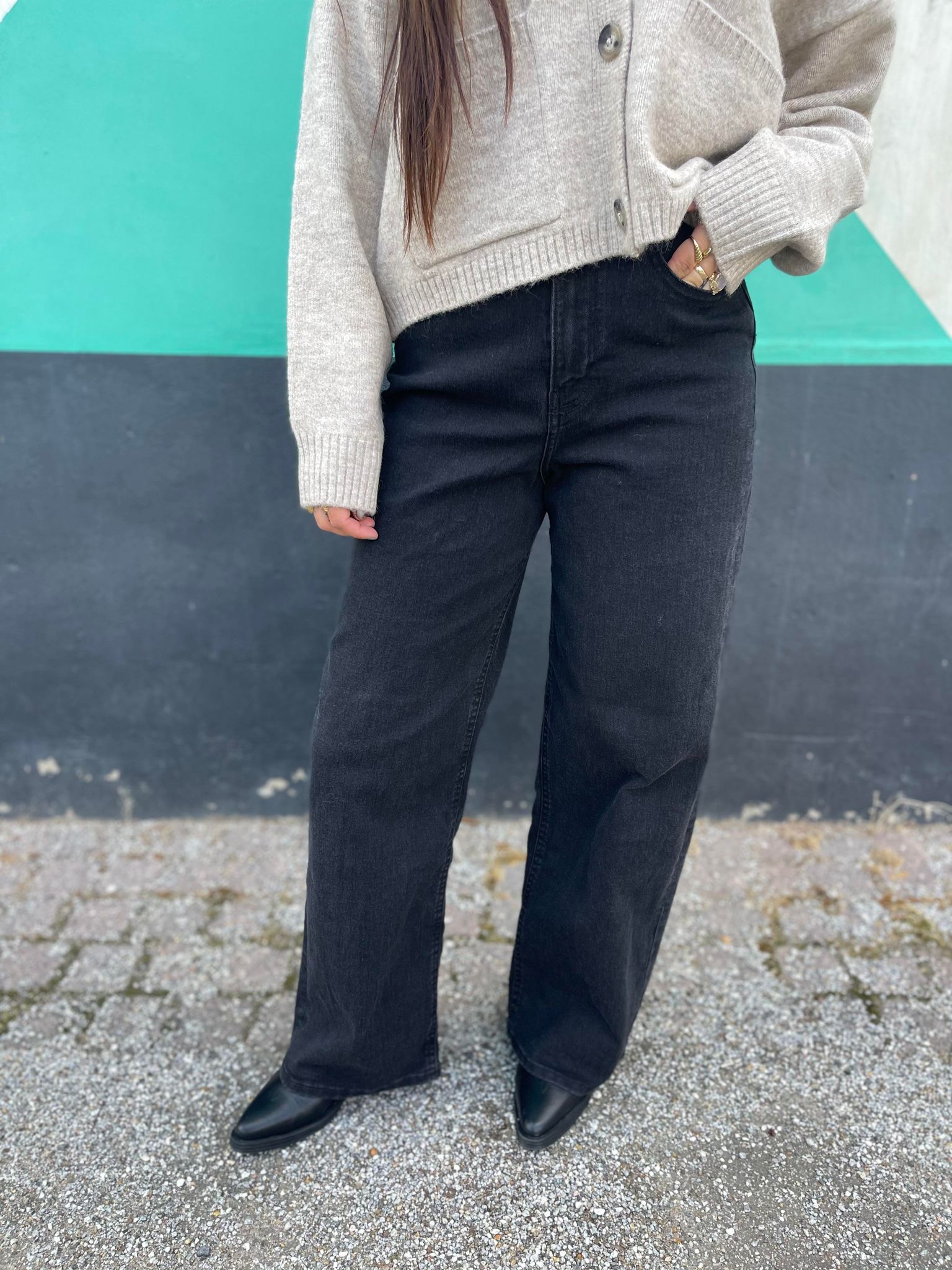 JXTOKYO Jeans - Black Denim