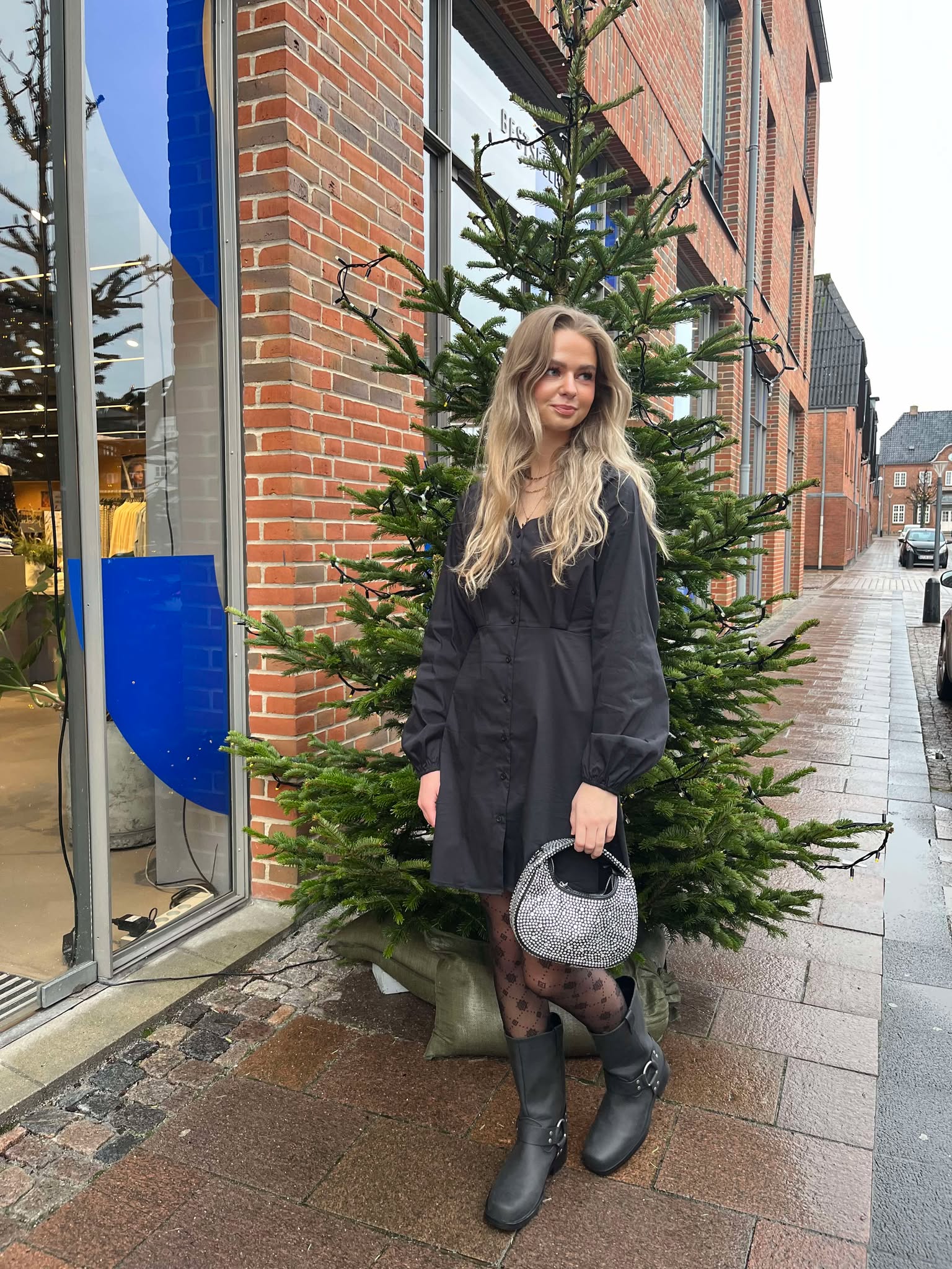 OBJTUTTA Short Dress - Black