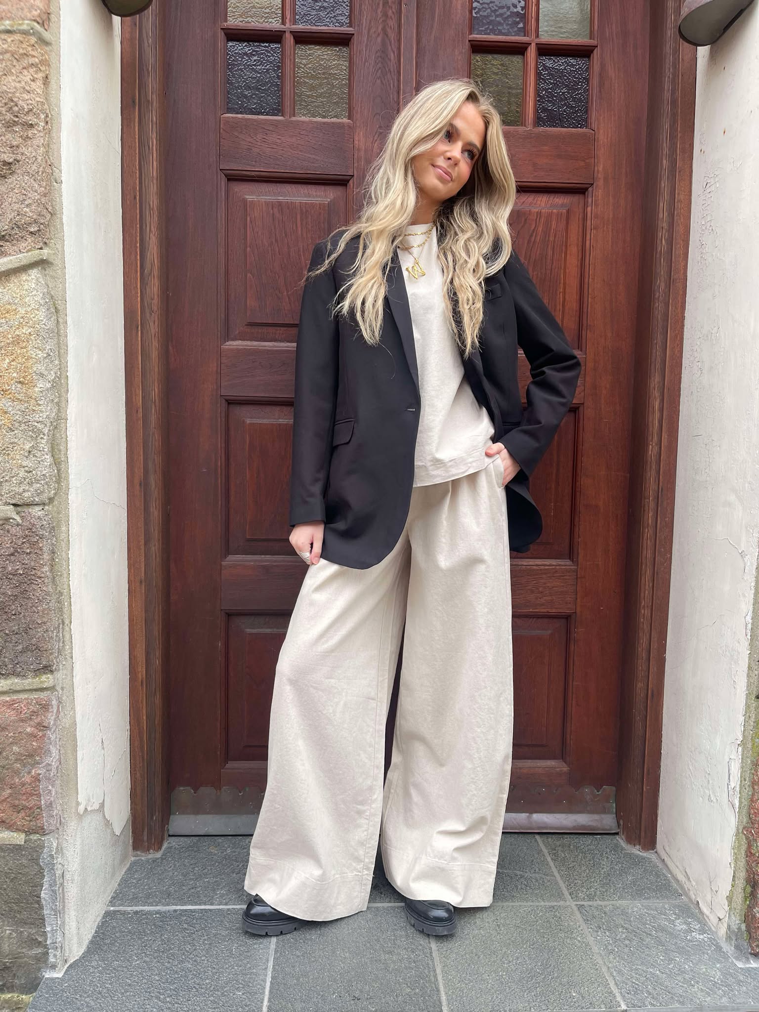 OBJVIGGO Trousers - Humus