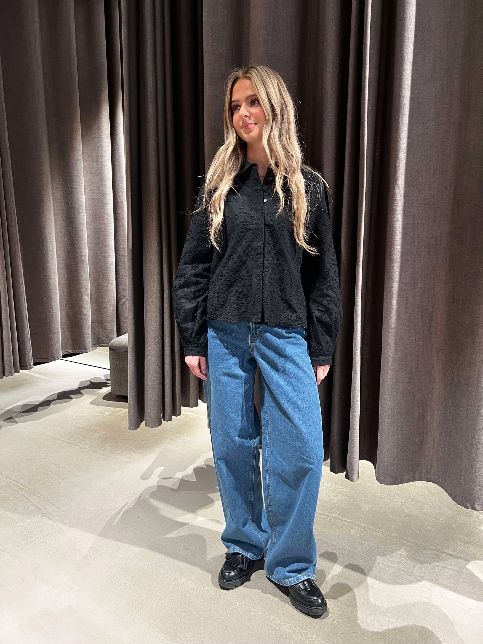 OBJBITTEN Shirt - Black