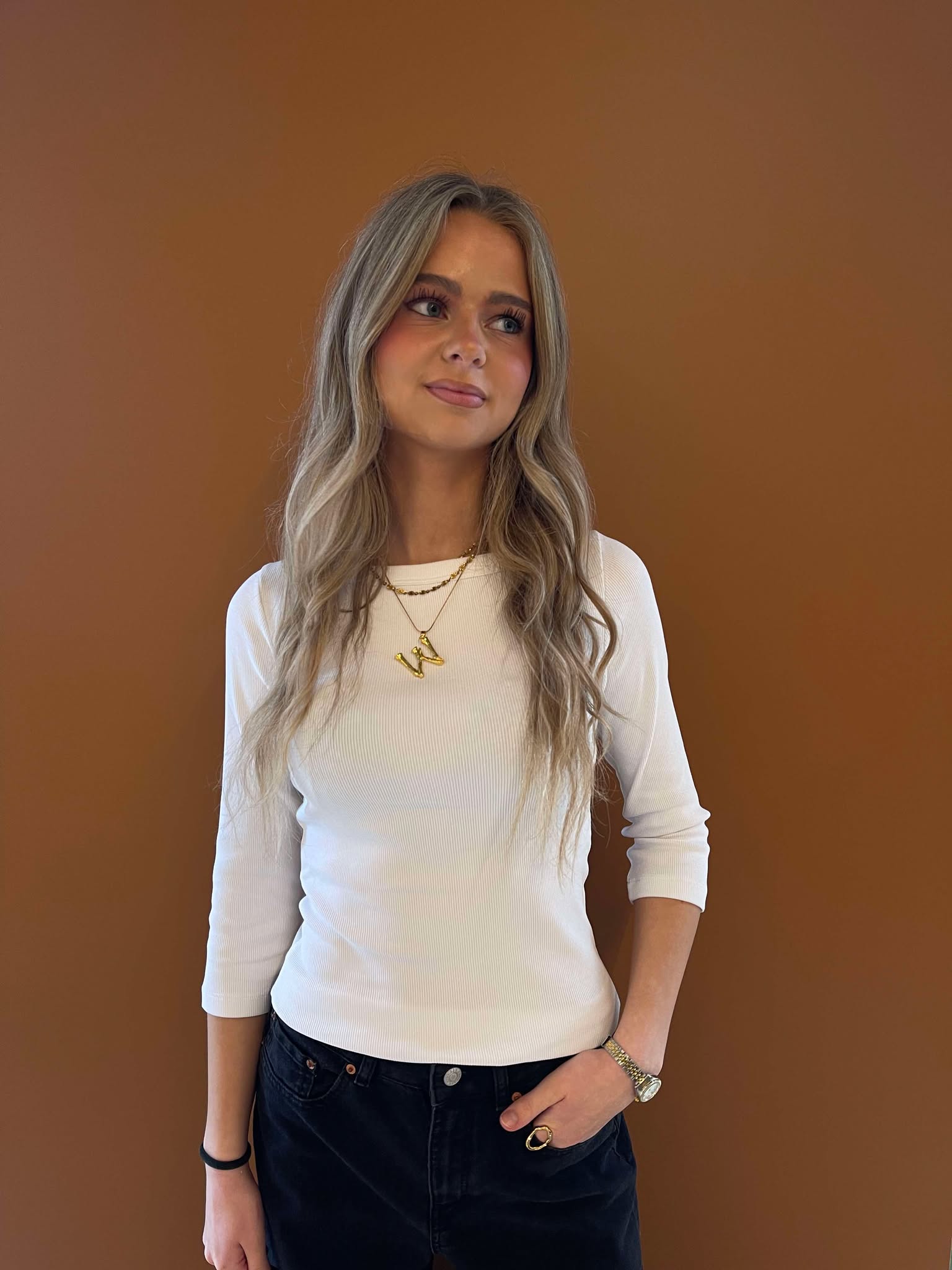 JXFIFI T-Shirt - Bright White