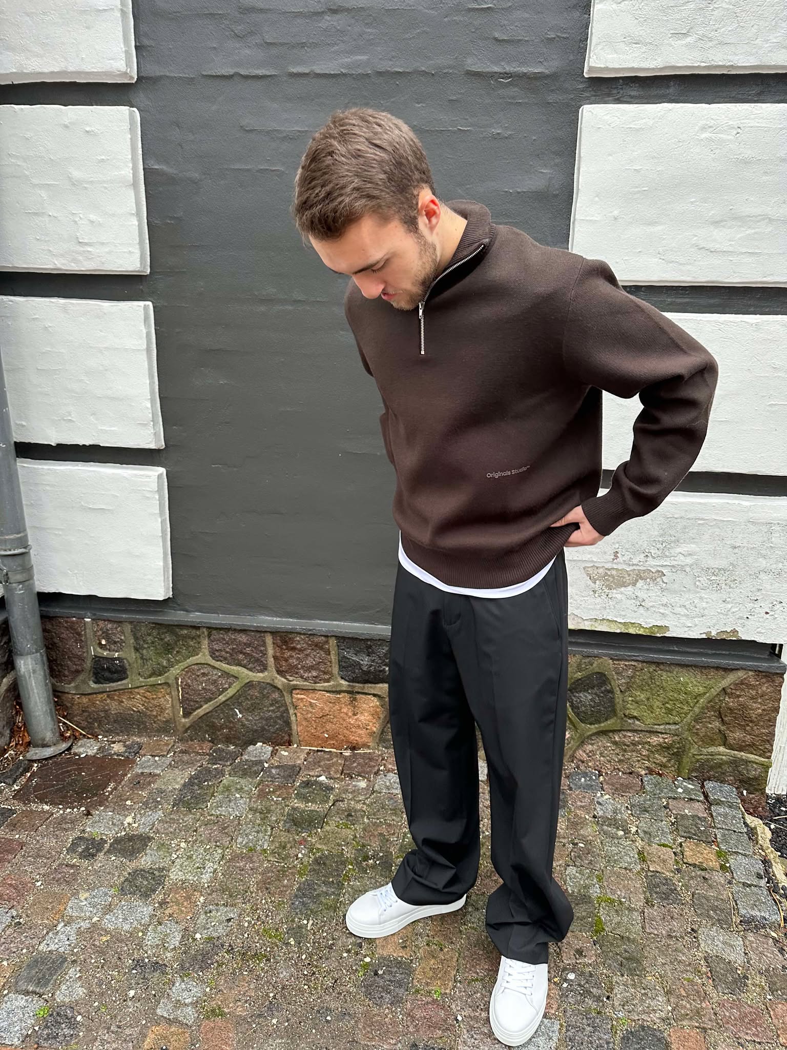 SLHLOOSE-LIAM Trousers - Black