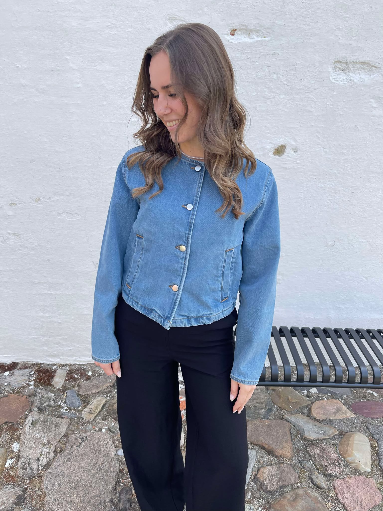 VIREBA Denim Jacket - Light Blue Denim