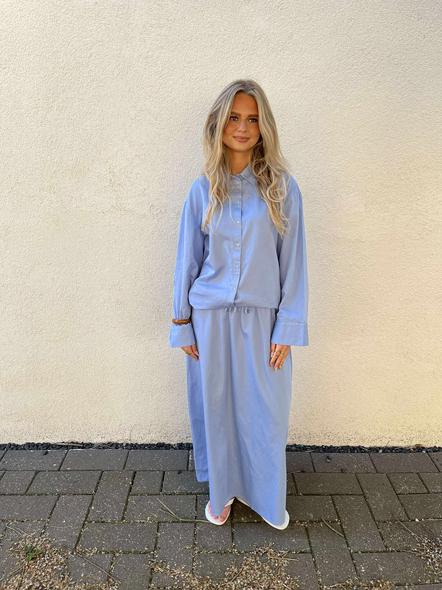 VIPERF Long Skirt - Frozen Fjord