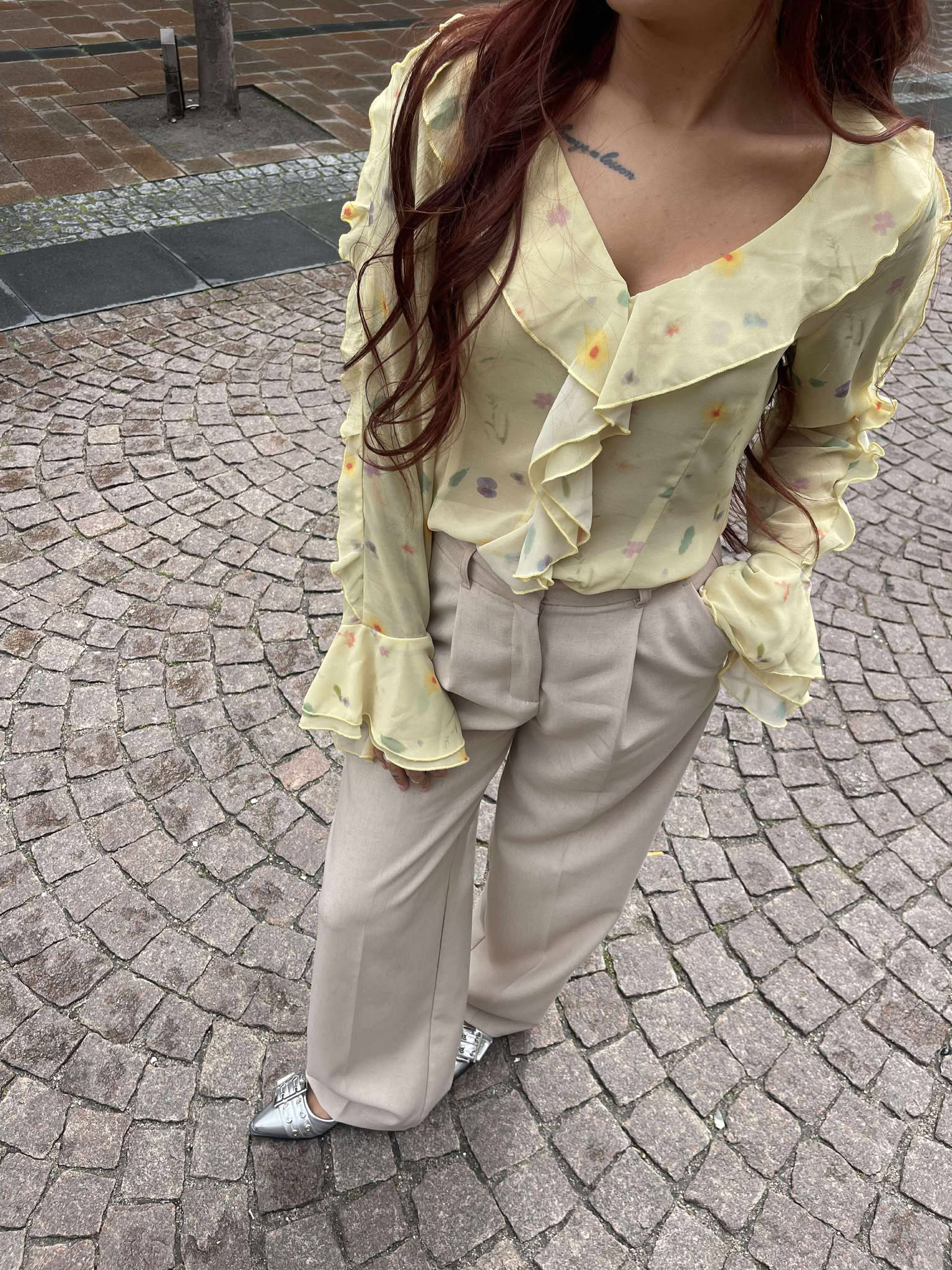 VIEMMY Top - Pale Banana