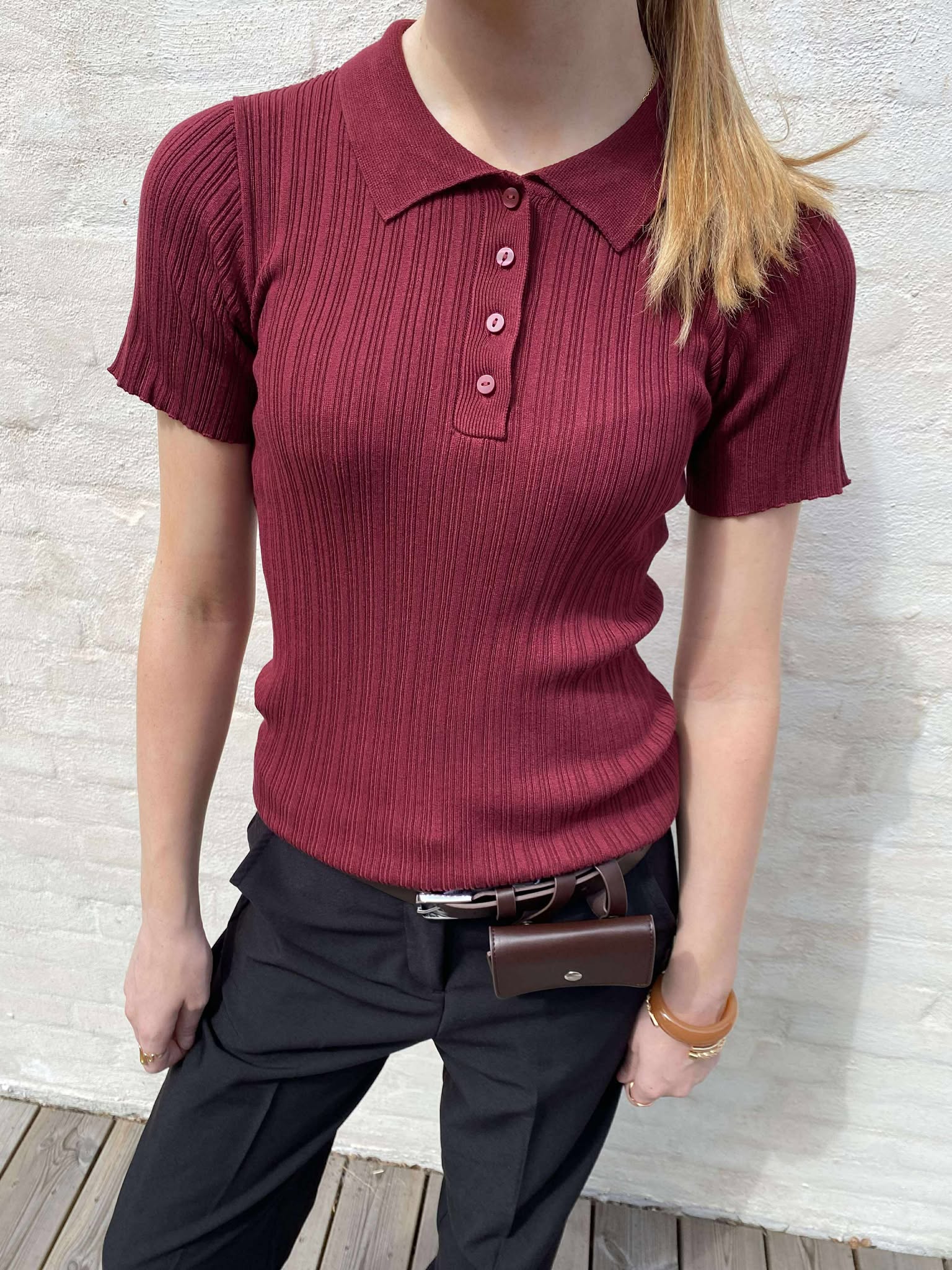 JXHADLEY Pullover - Cabernet