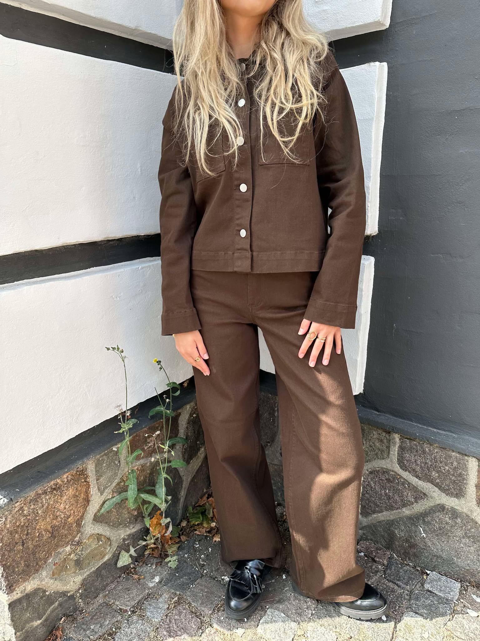 VICHIA Jacket - Demitasse