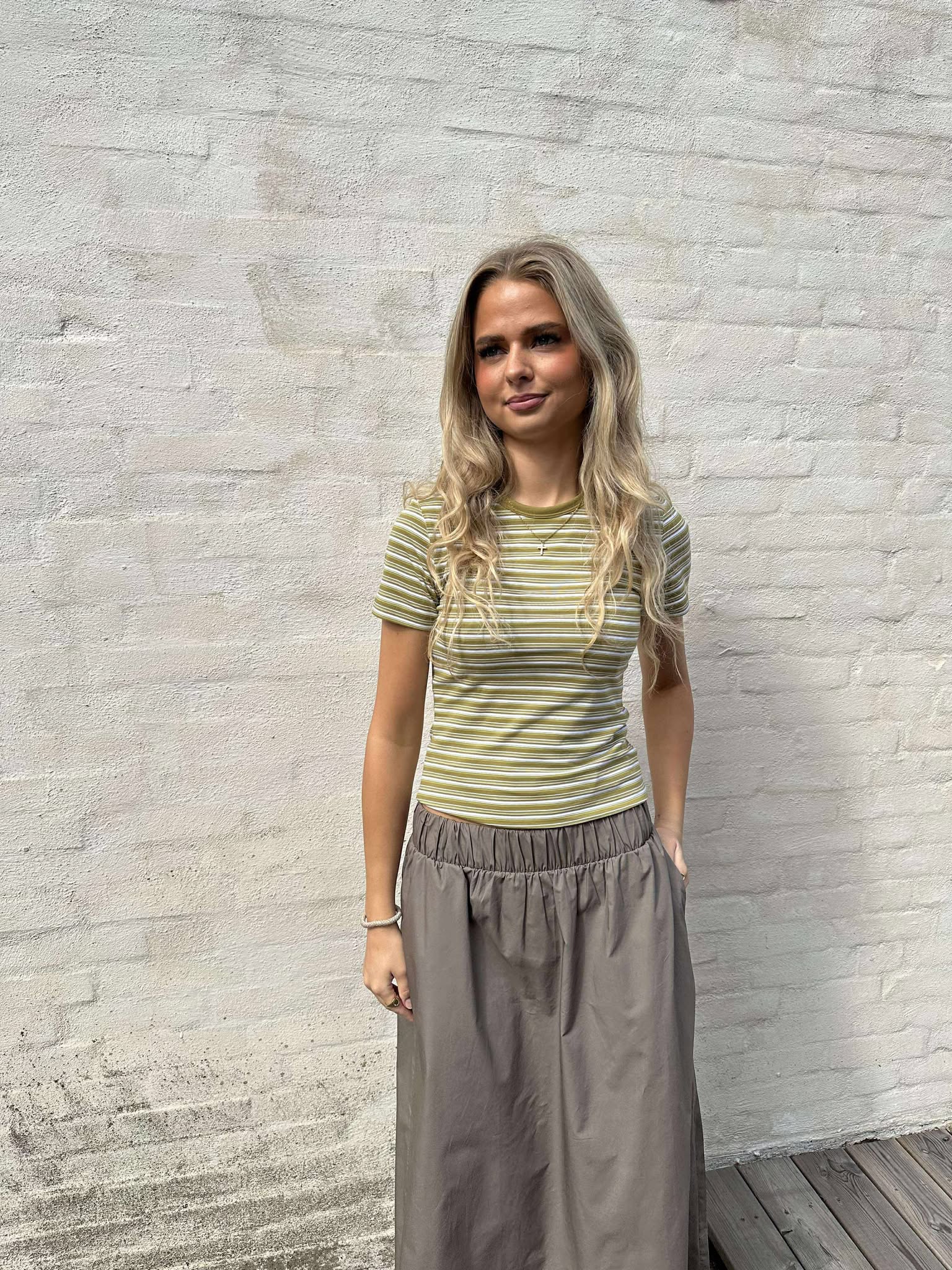 JXGIGI T-Shirt - Green Moss