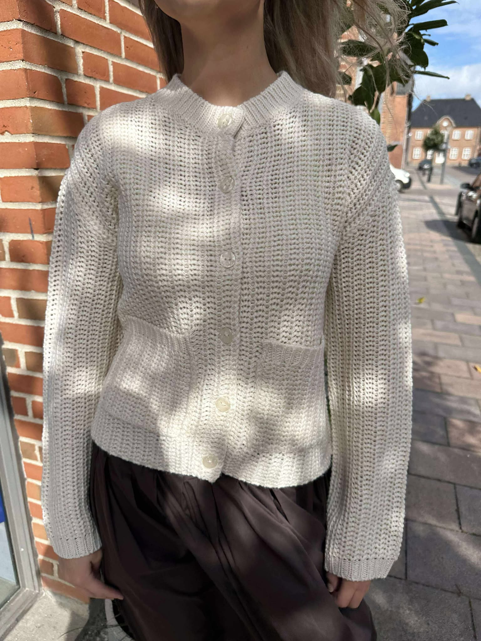 JDYMABEL Knit Cardigan - Birch