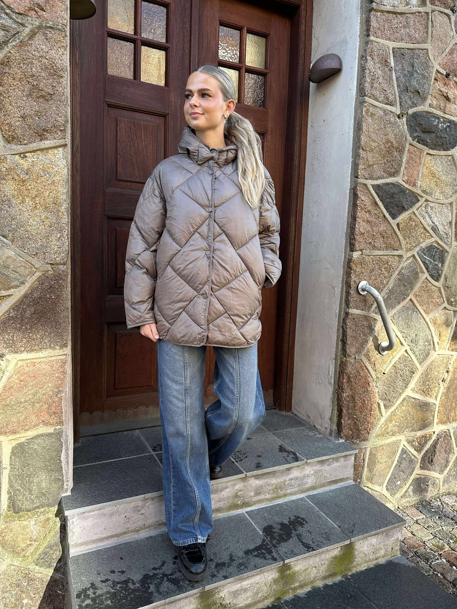 JXNOVA Quilted Jacket - Falcon