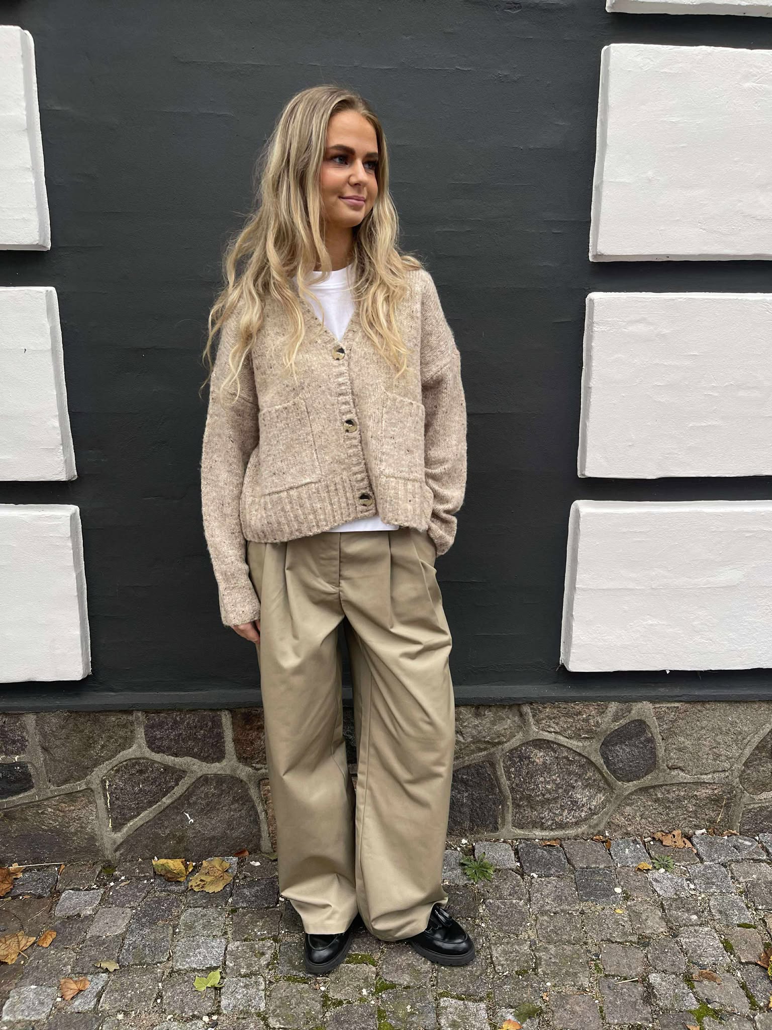 VMINGRID Knit Cardigan - Silver Mink