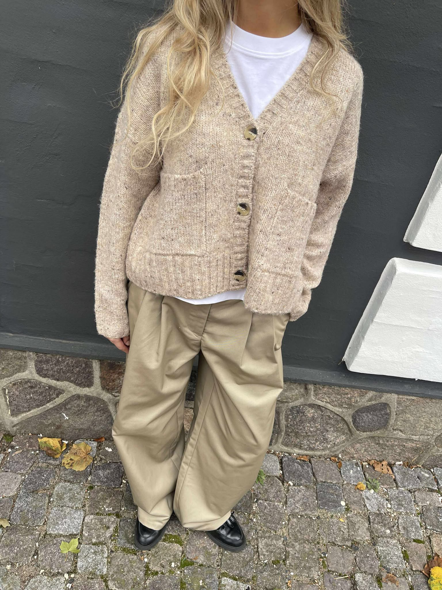 VMINGRID Knit Cardigan - Silver Mink