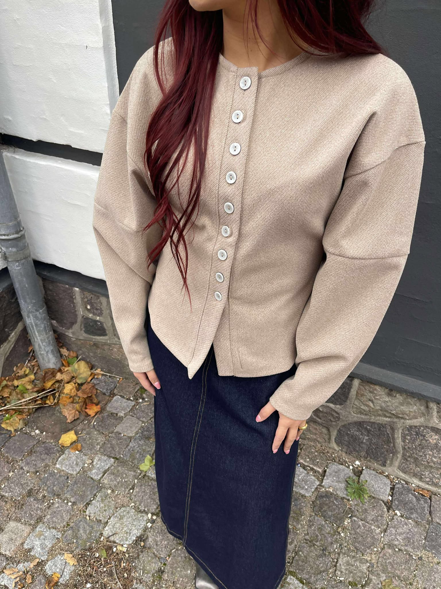 VMKLEA Cardigan - Silver Mink