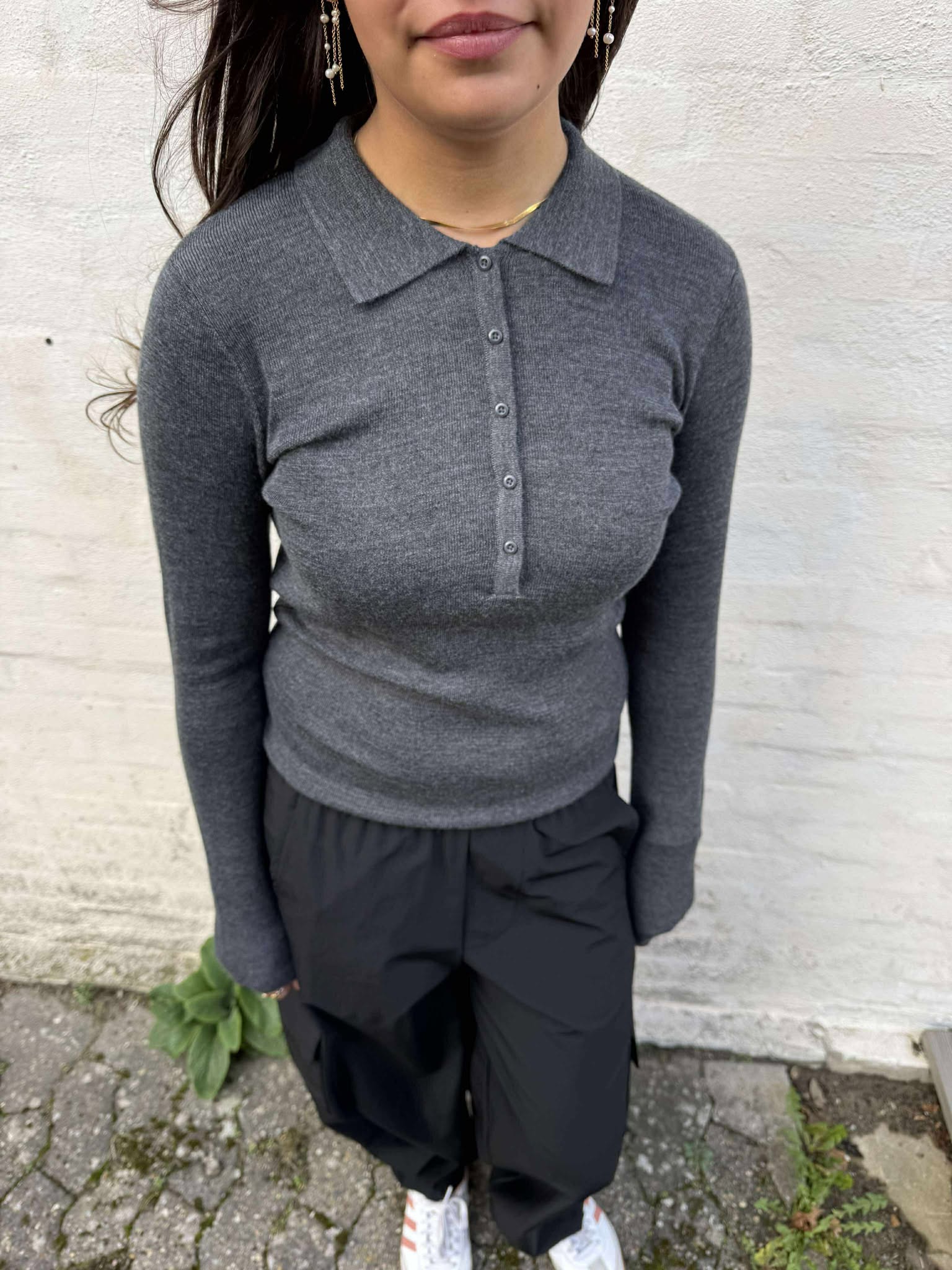 JXWREN Pullover - Medium Grey Melange