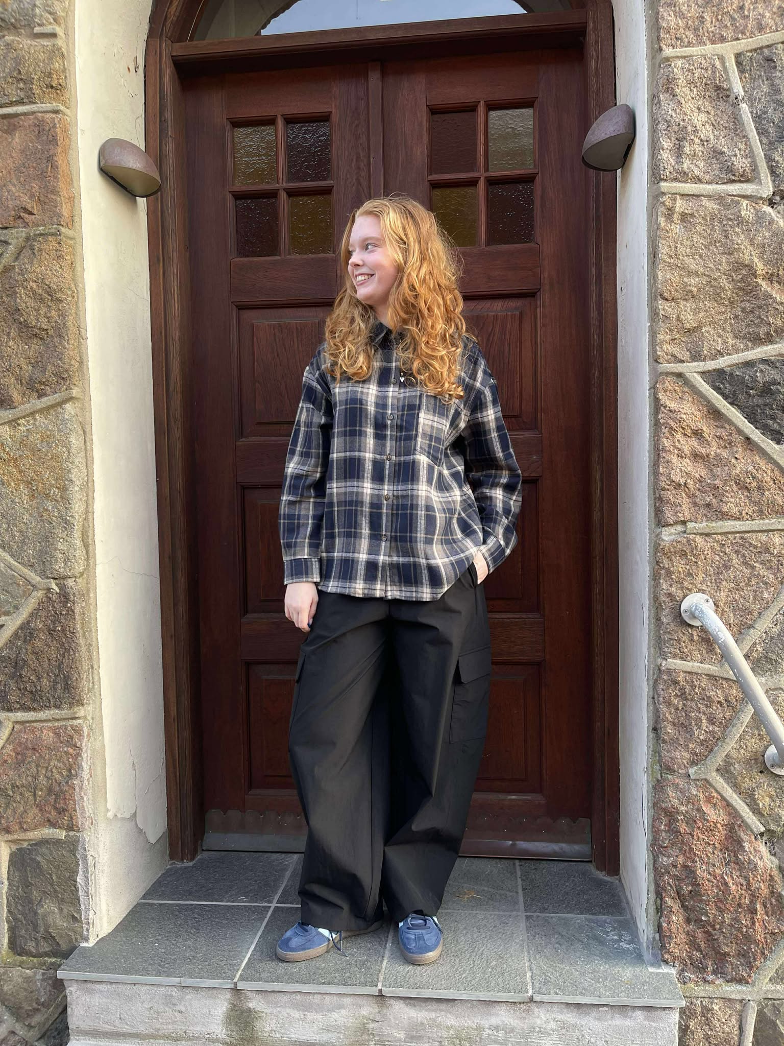 NMKIRBY Cargo Trousers - Black