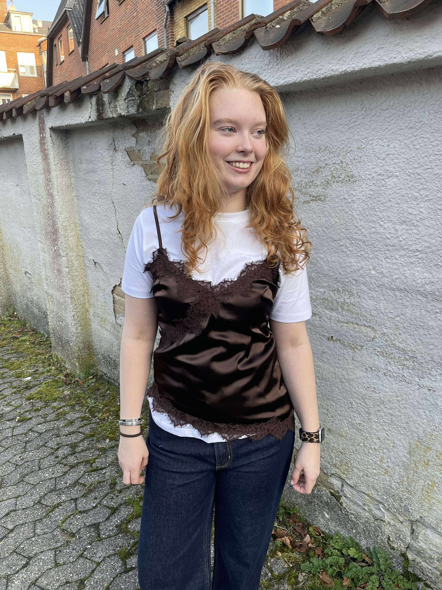 NMSOFIE Top - Chocolate Brown