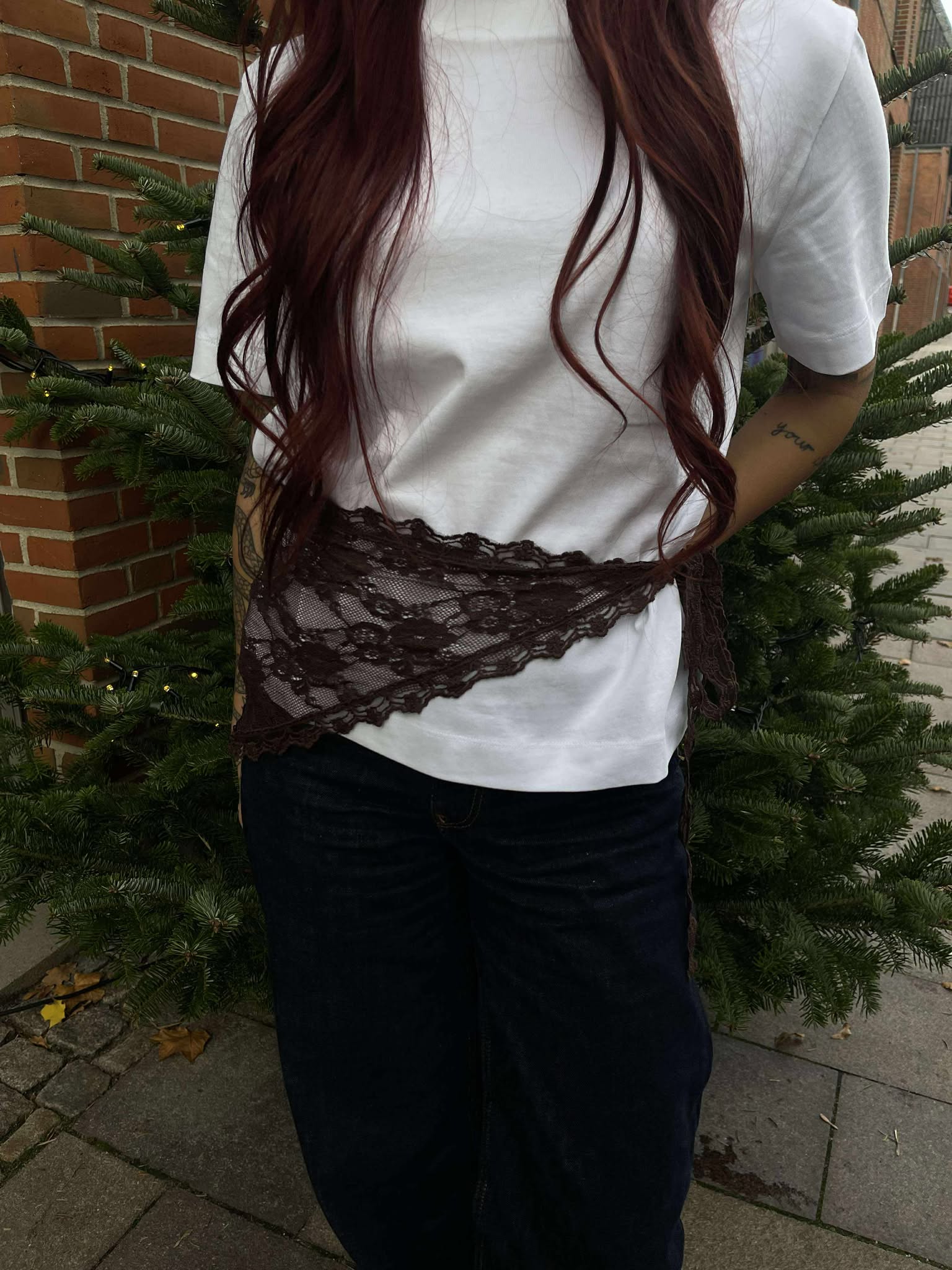 PCNAINA Short Skirt - Hot Fudge