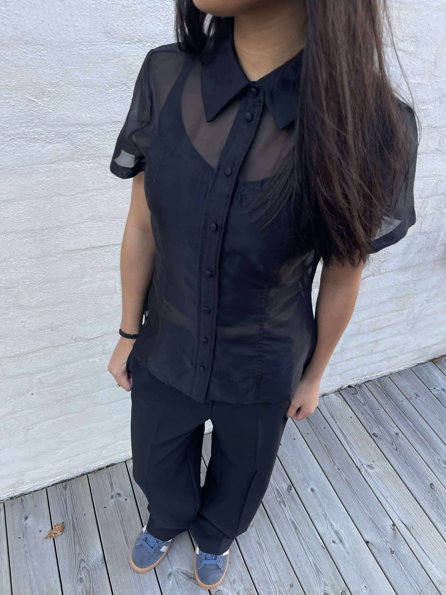 PCNULLE Shirt - Black