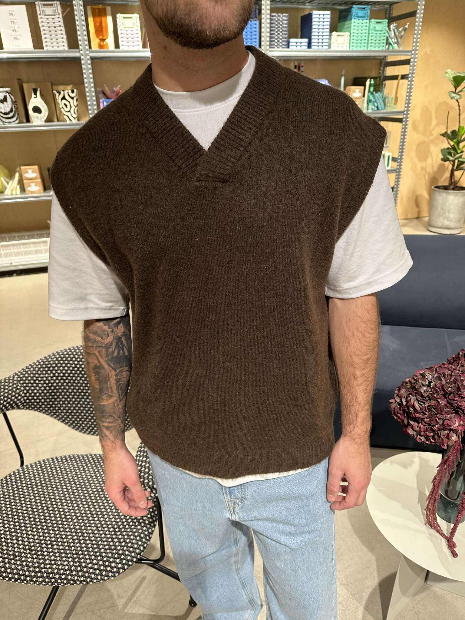 SLHRAI Knit Waistcoat - Delicioso