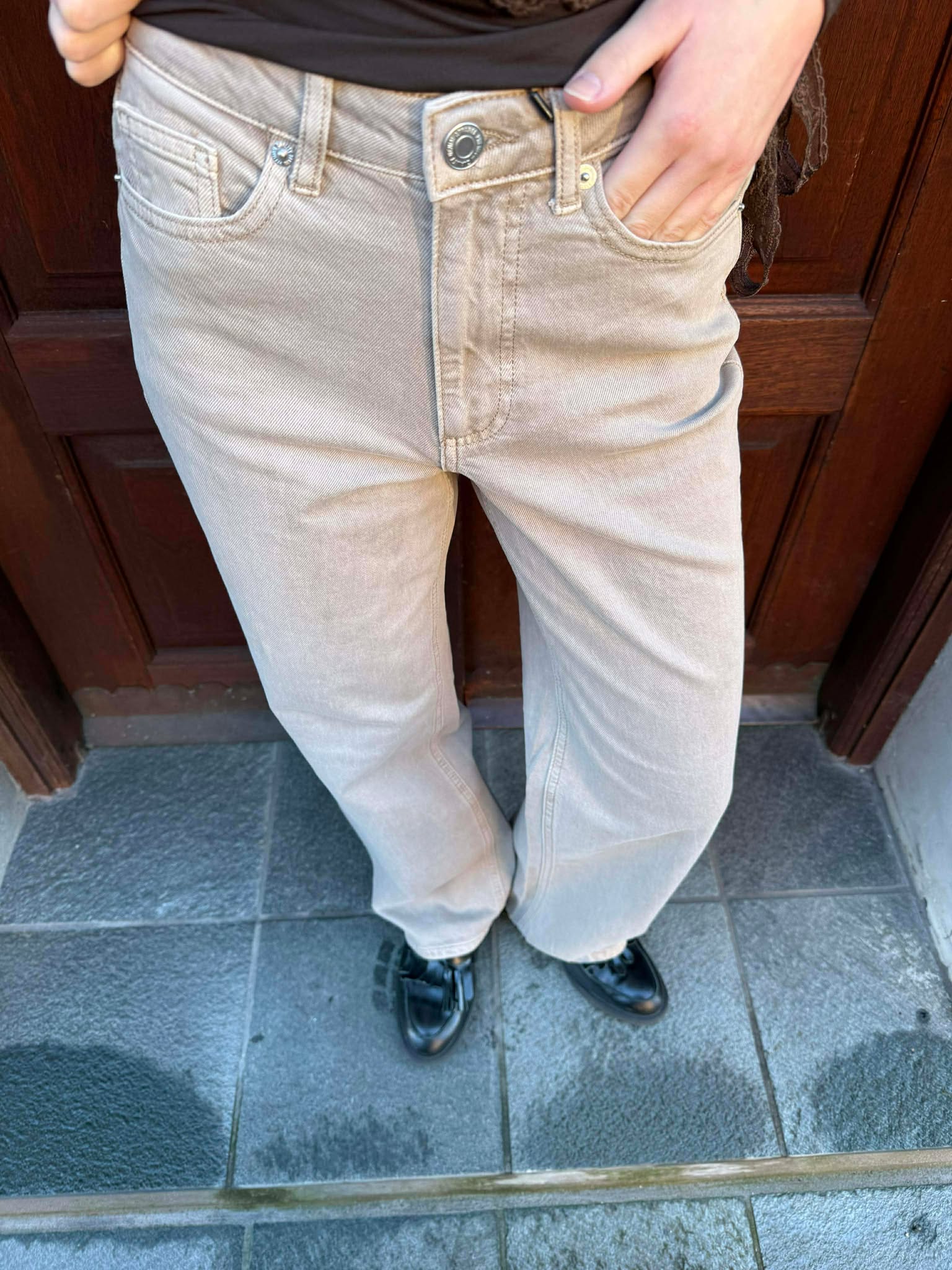 VMTESSA Jeans - Silver Mink