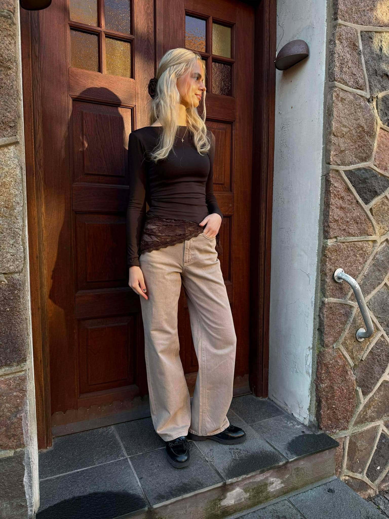 VMTESSA Jeans - Silver Mink