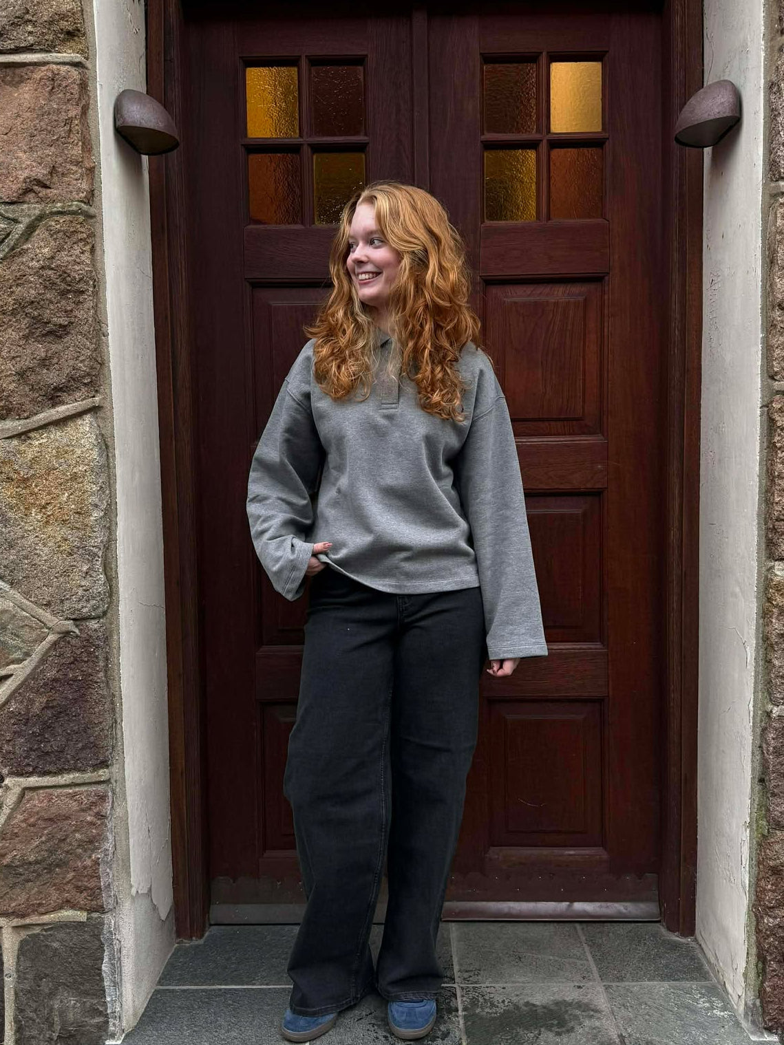 SLFARI Sweatshirt - Medium Grey Melange