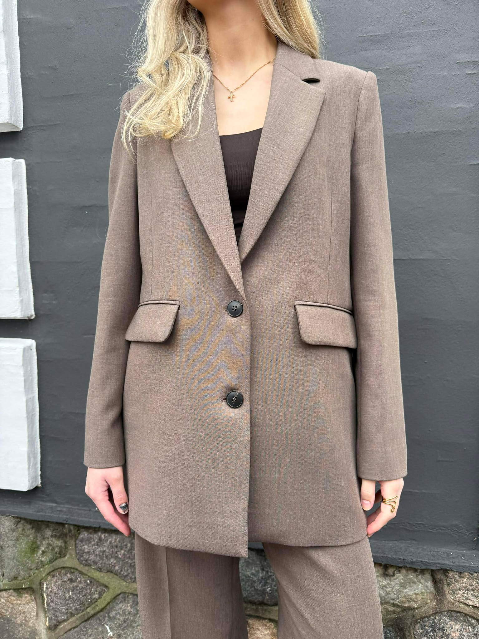 SLWRITA Blazer - Chocolate Chip