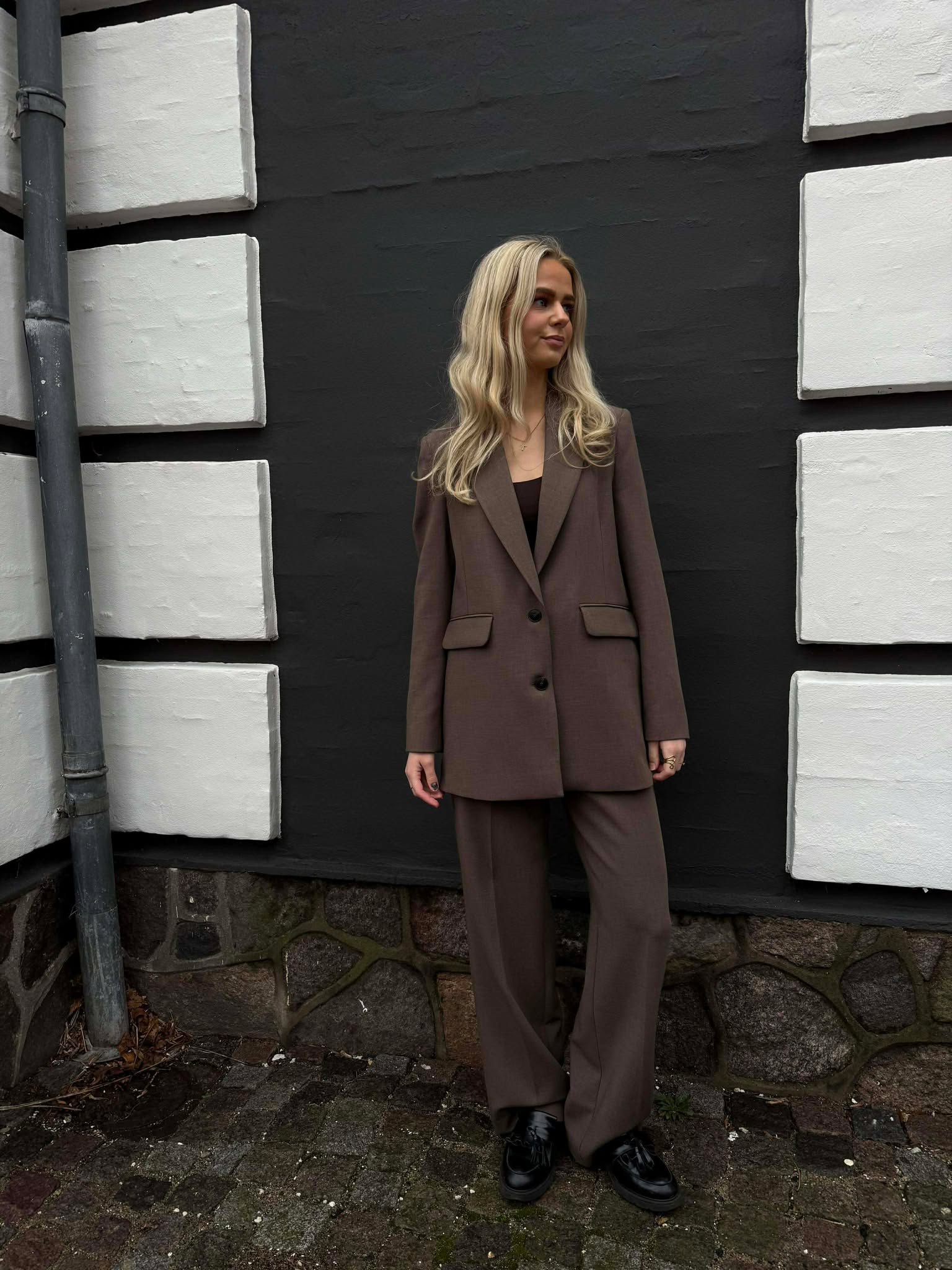 SLWRITA Trousers - Chocolate Chip