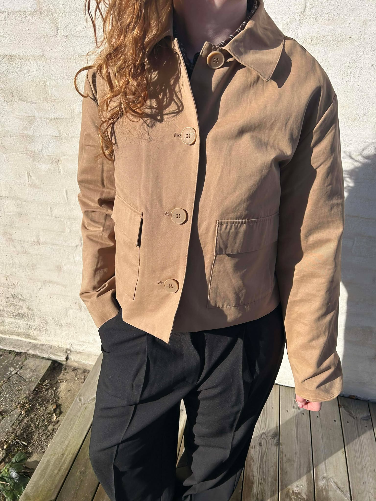 JDYSIENNA Jacket - Tigers Eye