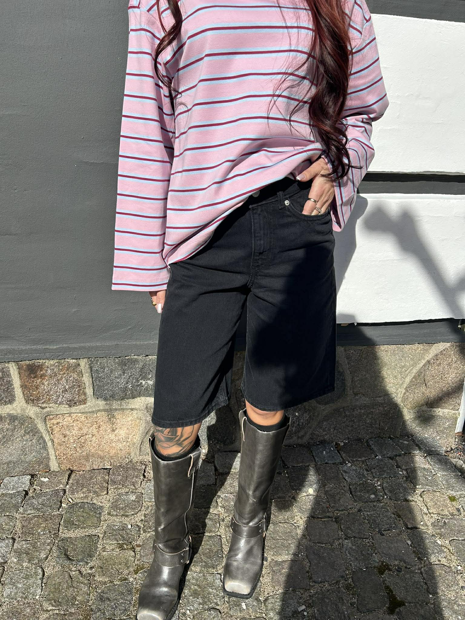 JXTOKYO 5 Pockets Shorts - Black