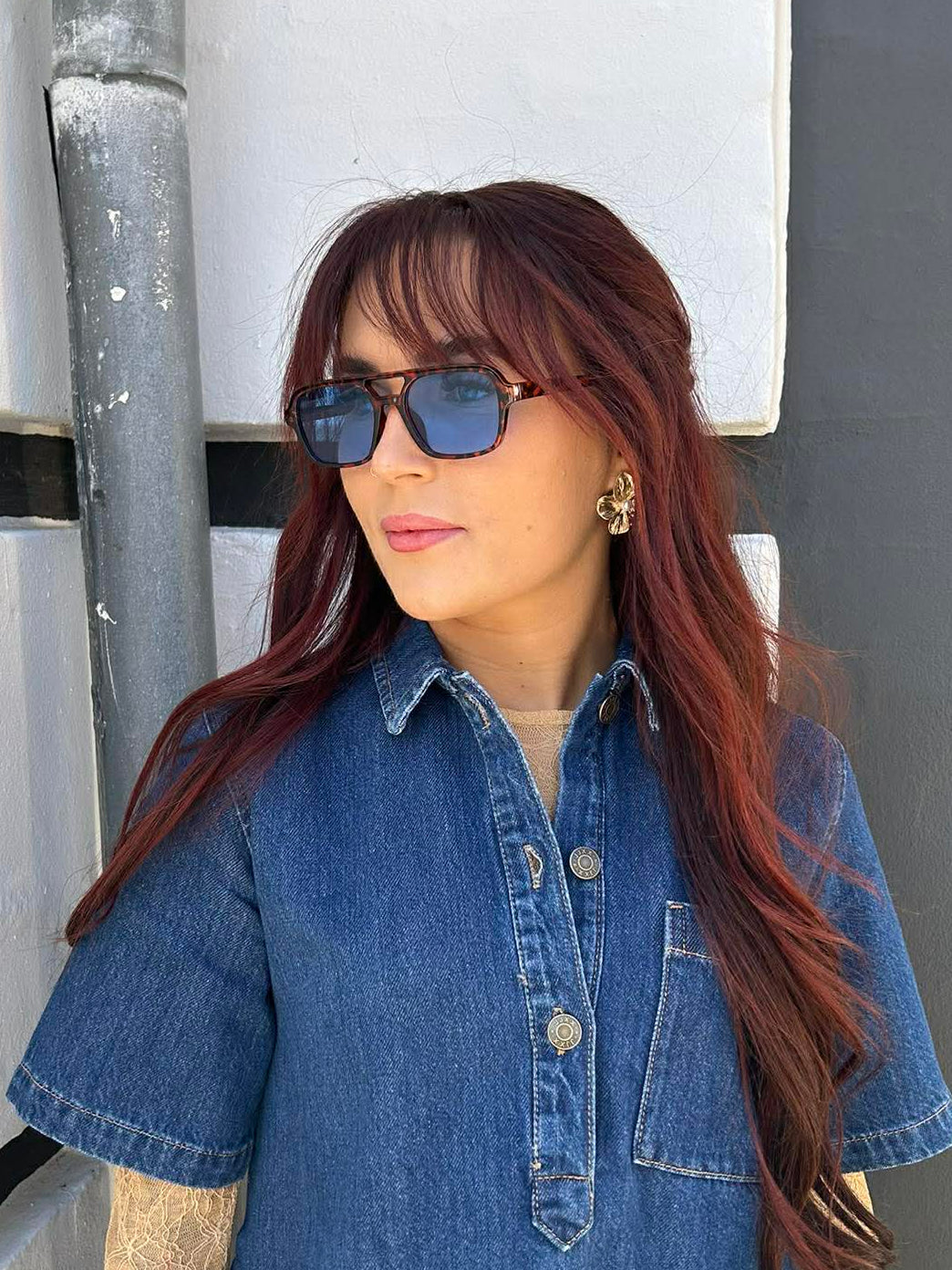 JXMILANA Sunglasses - Bison