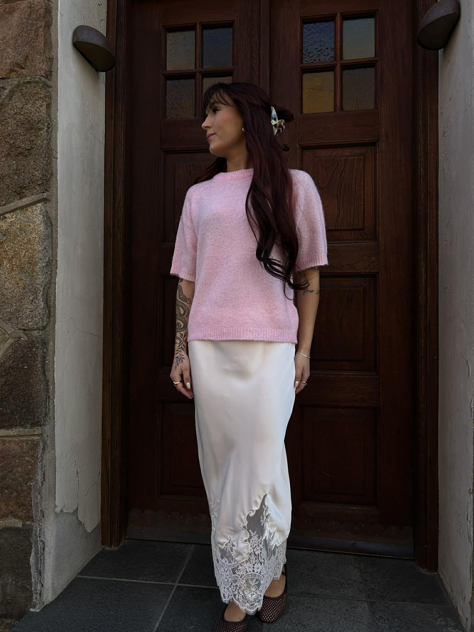YASENYA Pullover - Pink Lady