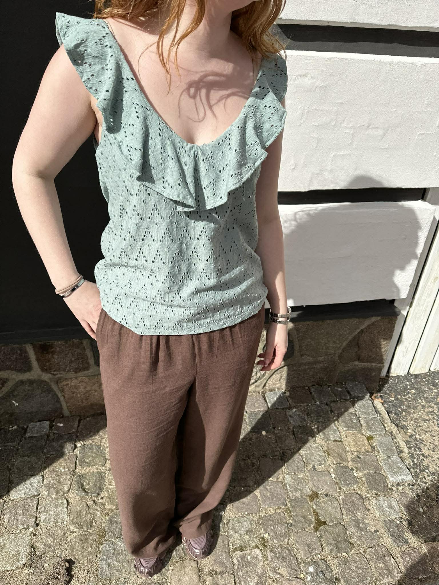 VIAMALINA Top - Blue Surf