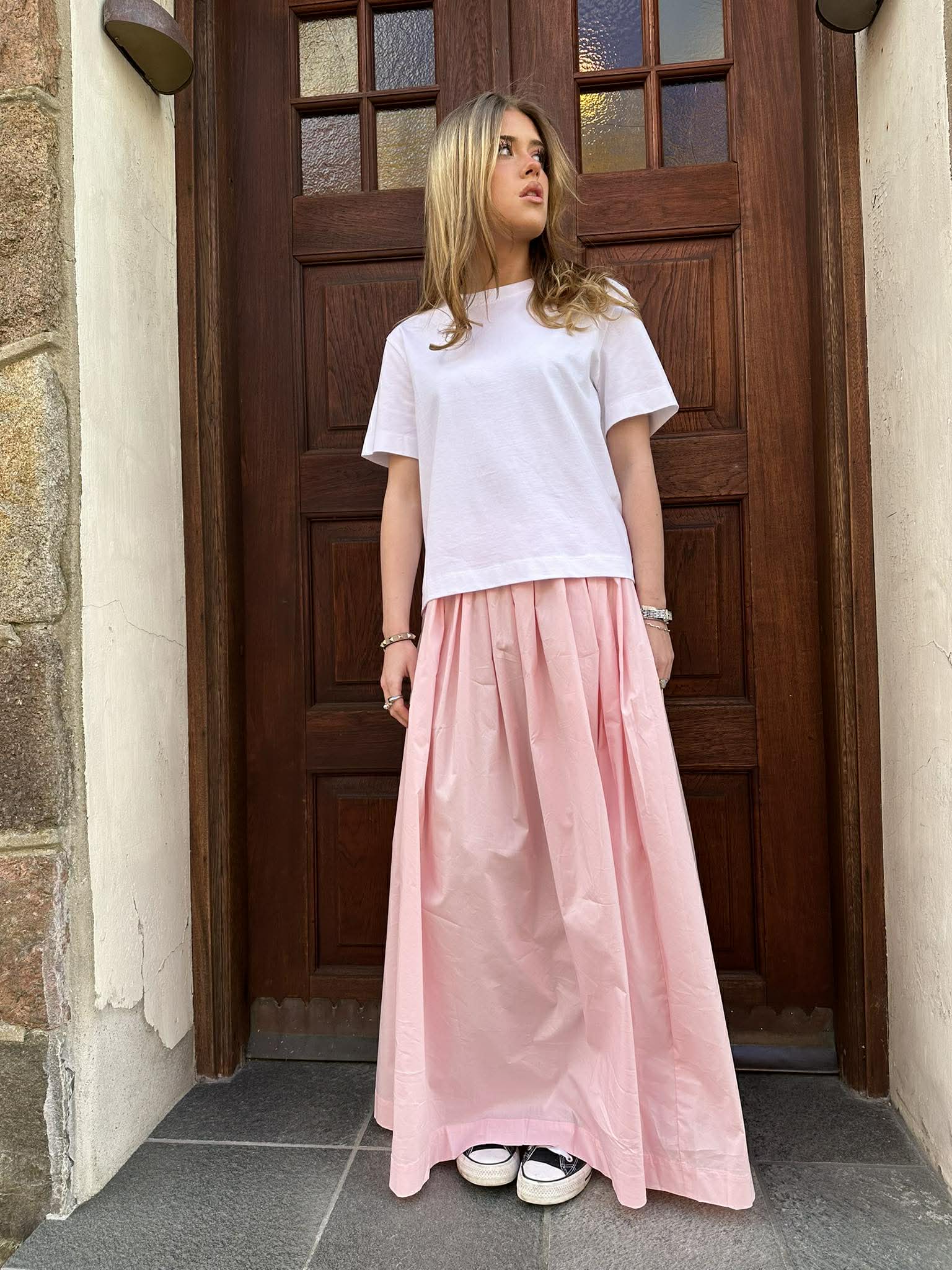 OBJPAIGE Long Skirt - Pale Lilac