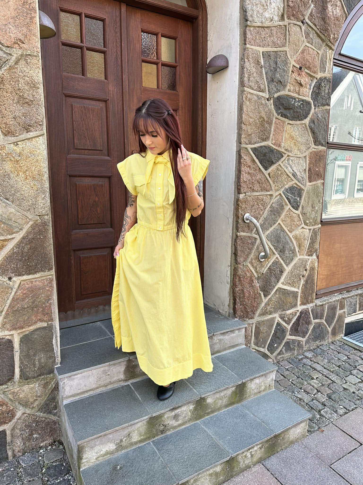 ROULINNE Long Skirt - Freesia