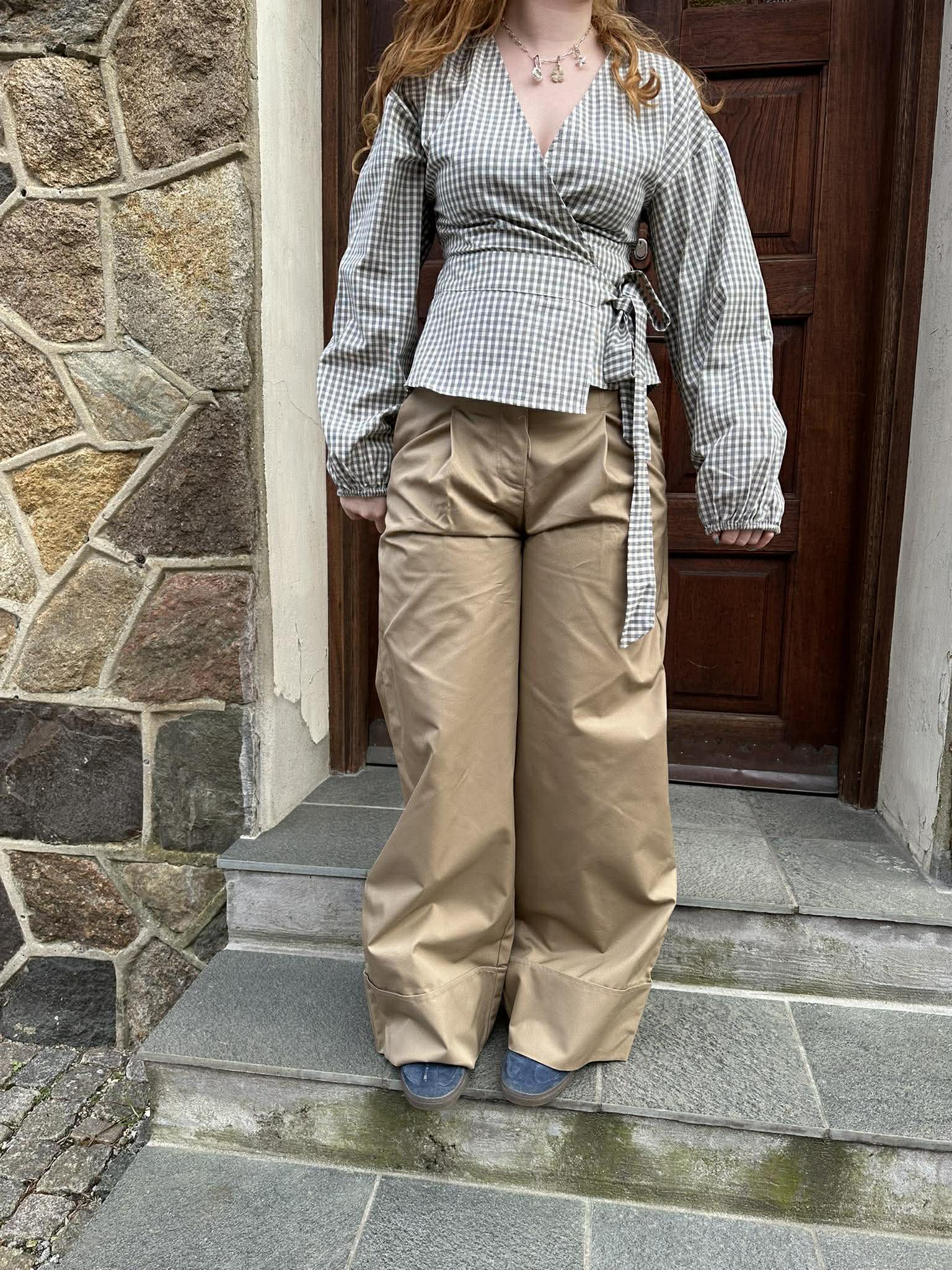 ROUFRANCIE Trousers - Petrified Oak