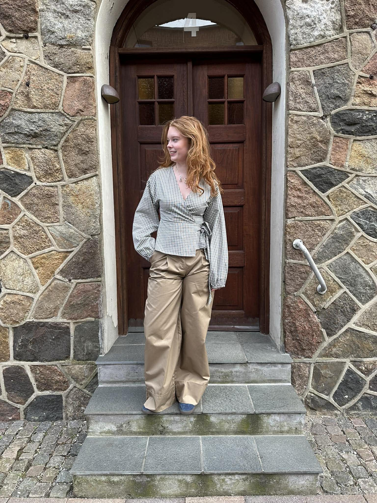 ROUFRANCIE Trousers - Petrified Oak