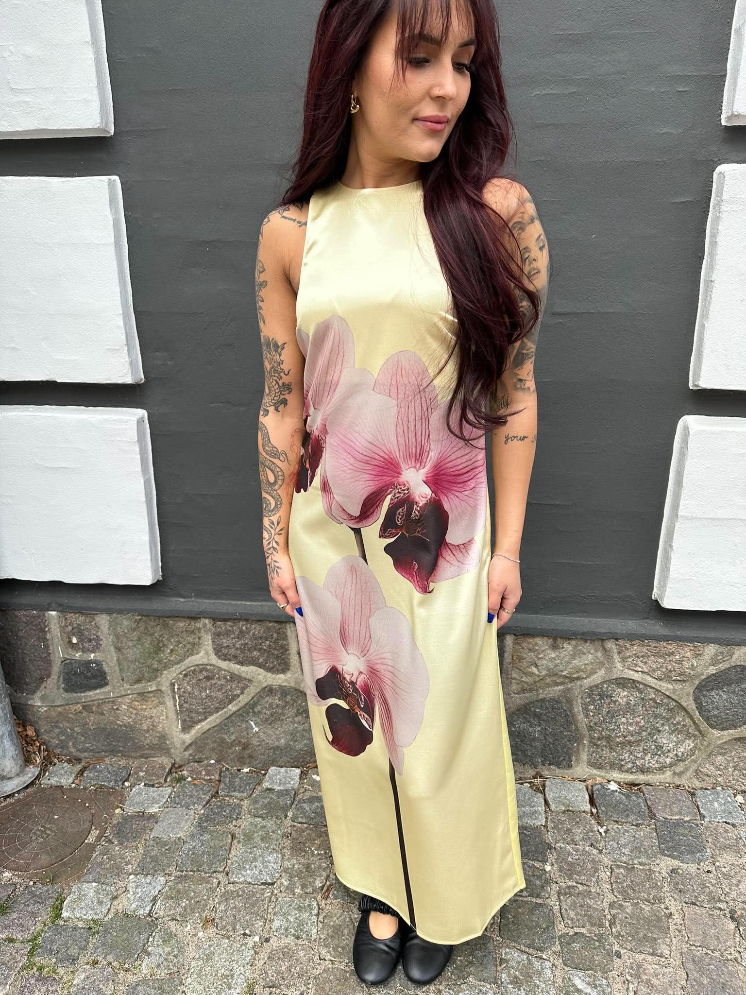 YASORCHIDA Long Dress - Anise Flower