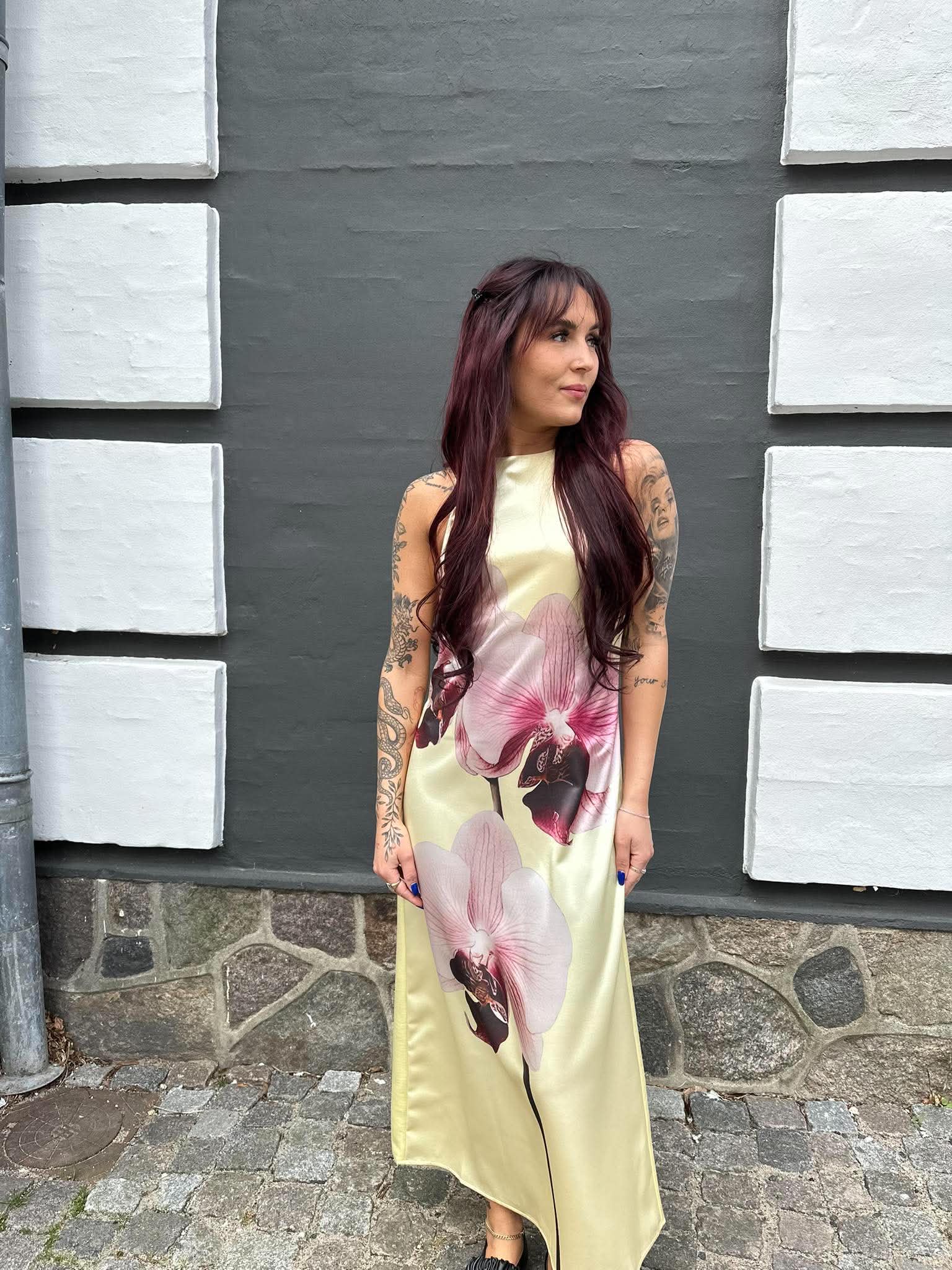 YASORCHIDA Long Dress - Anise Flower